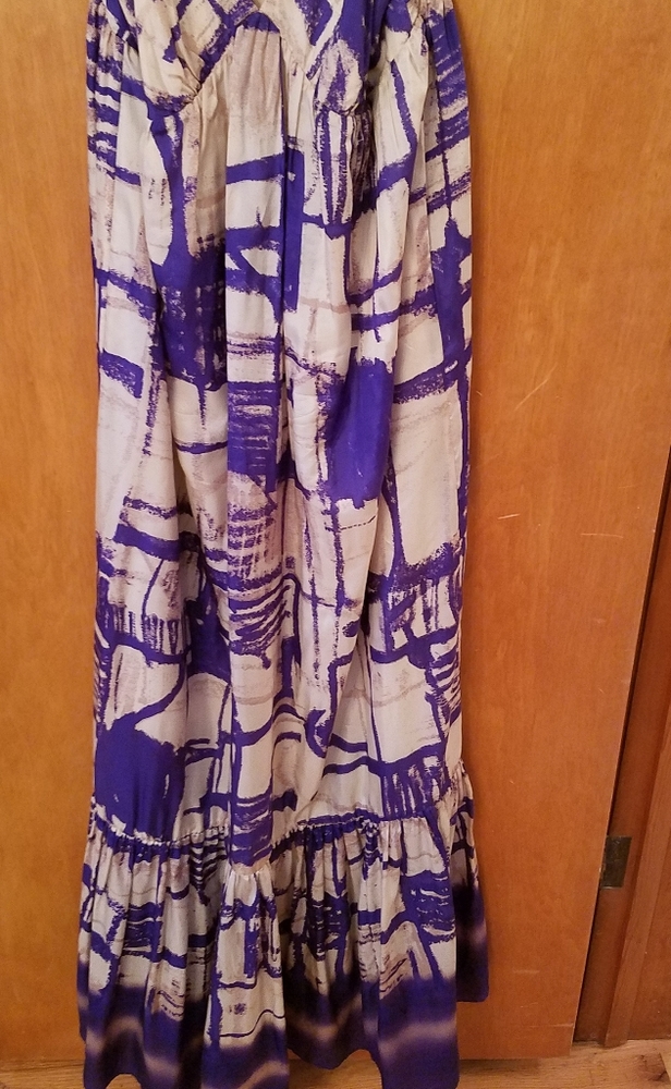 Anthropologie maxi dress